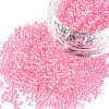 11/0 Grade A Transparent Glass Seed Beads X-SEED-N001-F-253-1