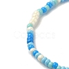 8Pcs 8 Color Glass Seed Beaded Stretch Bracelets Set BJEW-JB09470-4