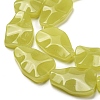 Natural Lemon Jade Beads Strands G-B051-B02-01-3