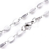 304 Stainless Steel Link Chain Necklaces NJEW-L457-005P-1
