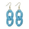 Acrylic Curb Chains Shape Dangle Earrings EJEW-JE05571-2