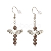 Alloy Angel Dangle Earrings EJEW-JE04872-4