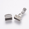 304 Stainless Steel Magnetic Clasps STAS-E144-108P-3