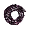 Natural Ruby Beads Strands G-P553-F01-03-4