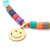 Handmada Polymer Clay & Synthetic Hematite Necklaces NJEW-JN03788-04-4