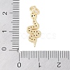 Rack Plating Brass Clear Cubic Zirconia Pendants KK-Z060-01G-02-3