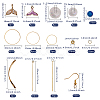 SUNNYCLUE DIY Dangle Earring Making DIY-SC0009-80-2