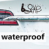 4Pcs 4 Styles PET Waterproof Self-adhesive Car Stickers DIY-WH0308-225A-004-3