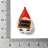 Gnome Food Grade Eco-Friendly Silicone Focal Beads SIL-C005-05E-3