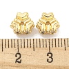 Brass Micro Pave Clear Cubic Zirconia Charms KK-Z044-04G-3