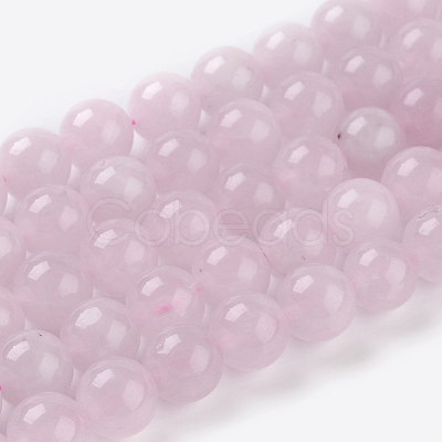 Natural Rose Quartz Beads Strands G-C076-10mm-3-1