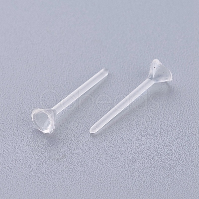 Plastic Stud Earring Findings KY-G006-02-3m-1