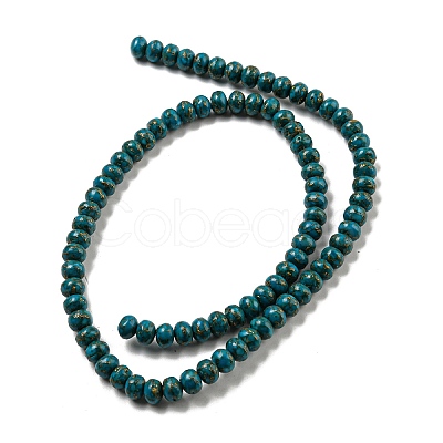 Dyed Synthetic Turquoise Beads Strands G-B070-C01-01-1