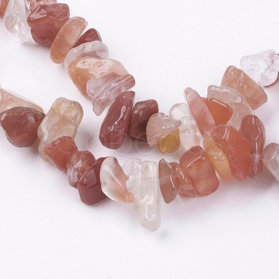 Natural Carnelian Stone Bead Strands X-G-R192-10-1