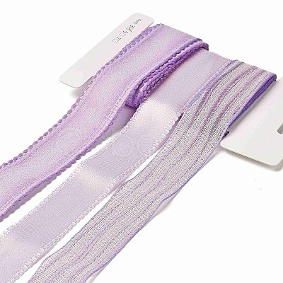 3 Styles Polyester Ribbon SRIB-XCP0001-23-1