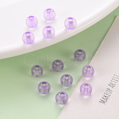 Transparent Acrylic Beads X-MACR-S370-A6mm-746-1