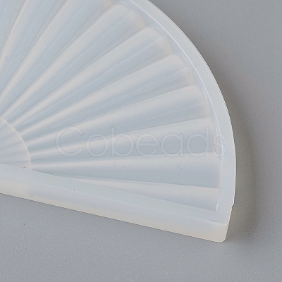 DIY Folding Fan Silicone Molds AJEW-D046-08-1