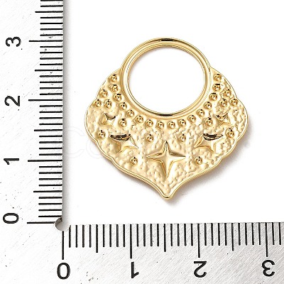 Brass Pendants KK-O100-04G-1