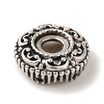 Tibetan Style Alloy European Beads TIBEP-L021-28AS-1