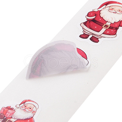 Christmas Round with Word Roll Stickers DIY-S045-01D-1