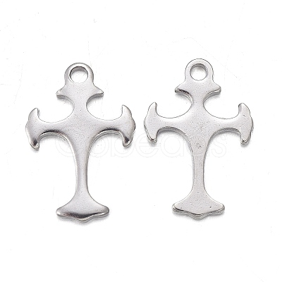 Non-Tarnish 201 Stainless Steel Charms STAS-F255-019P-1