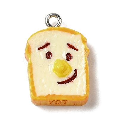 Opaque Resin Imitation Food Pendants FIND-Z006-01A-1