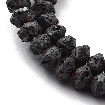 Natural Lava Rock Beads Strands G-H303-C18-1