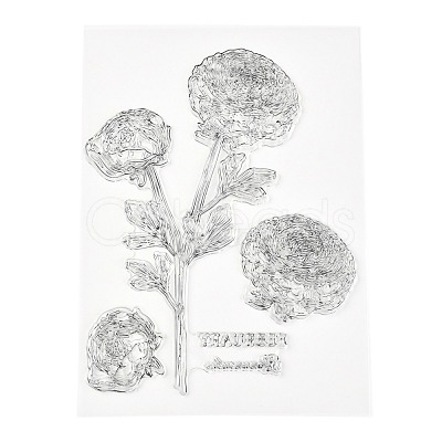 Silicone Clear Stamps DIY-A013-25-1