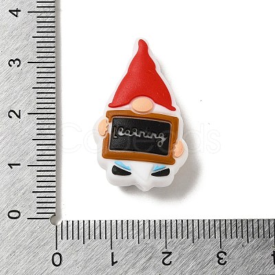 Gnome Food Grade Eco-Friendly Silicone Focal Beads SIL-C005-05E-1