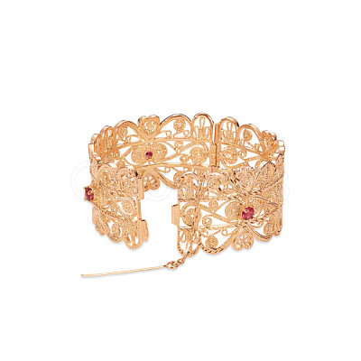 TINYSAND Brass Bangle TS-B206-G-1