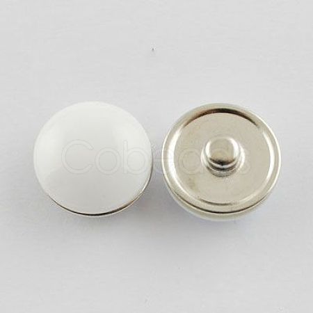 Brass Jewelry Snap Buttons GLAA-Q022-10-1