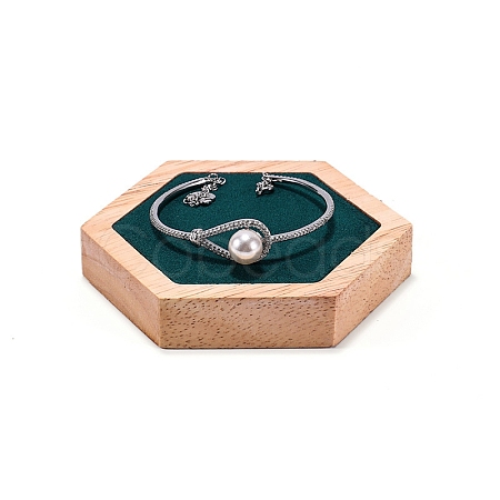 Velvet & Wood Jewelry Boxes PW-WG10841-14-1