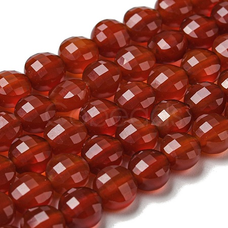Natural Carnelian Beads Strands G-K351-A05-01-1