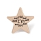 I'm Sad Enamel Pins, Golden Alloy Brooches, for Backpack Clothes, Star, 20.5x20.5x1.5mm