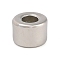 CCB Plastic Beads, Column, Platinum, 7x7x5mm, Hole: 3.5mm