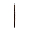 Natural Quartz Crystal Magic Wand, Cosplay Magic Wand, with Plastic Wand, for Witches and Wizards, 330~340mm